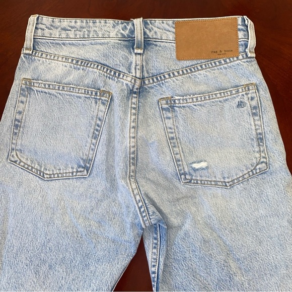 Rag & Bone Blue Denim Shorts MAYA WALKING SHORTS - Picture 2 of 9